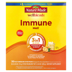 Nature Made, Wellblends™, Immune Max®, со вкусом апельсина, 30 пакетиков по 7,6 г (0,26 унции)