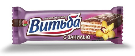 Вафельный батончик "Витьба" с ванилью 35г. Витьба