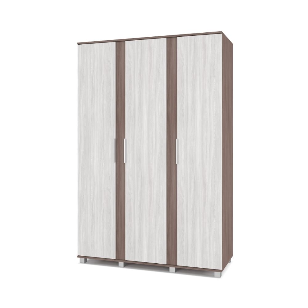 Шкаф трехстворчатый "Пандора" П31 (шимо темный/шимо светлый), ЛДСП, MODERN