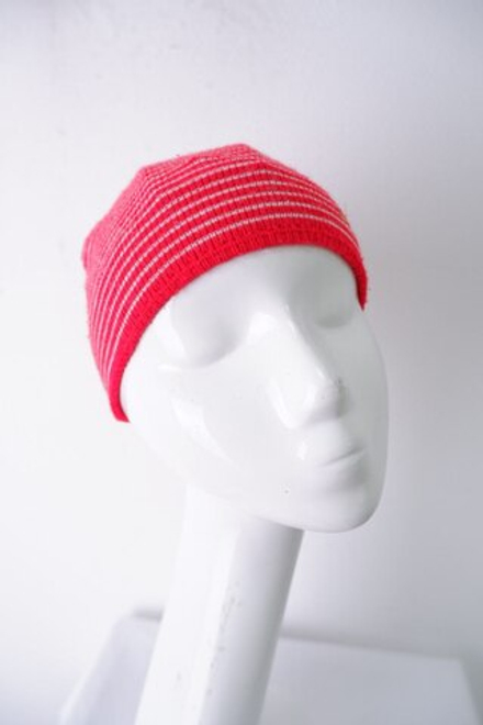 Шапка шерстяная в полоску