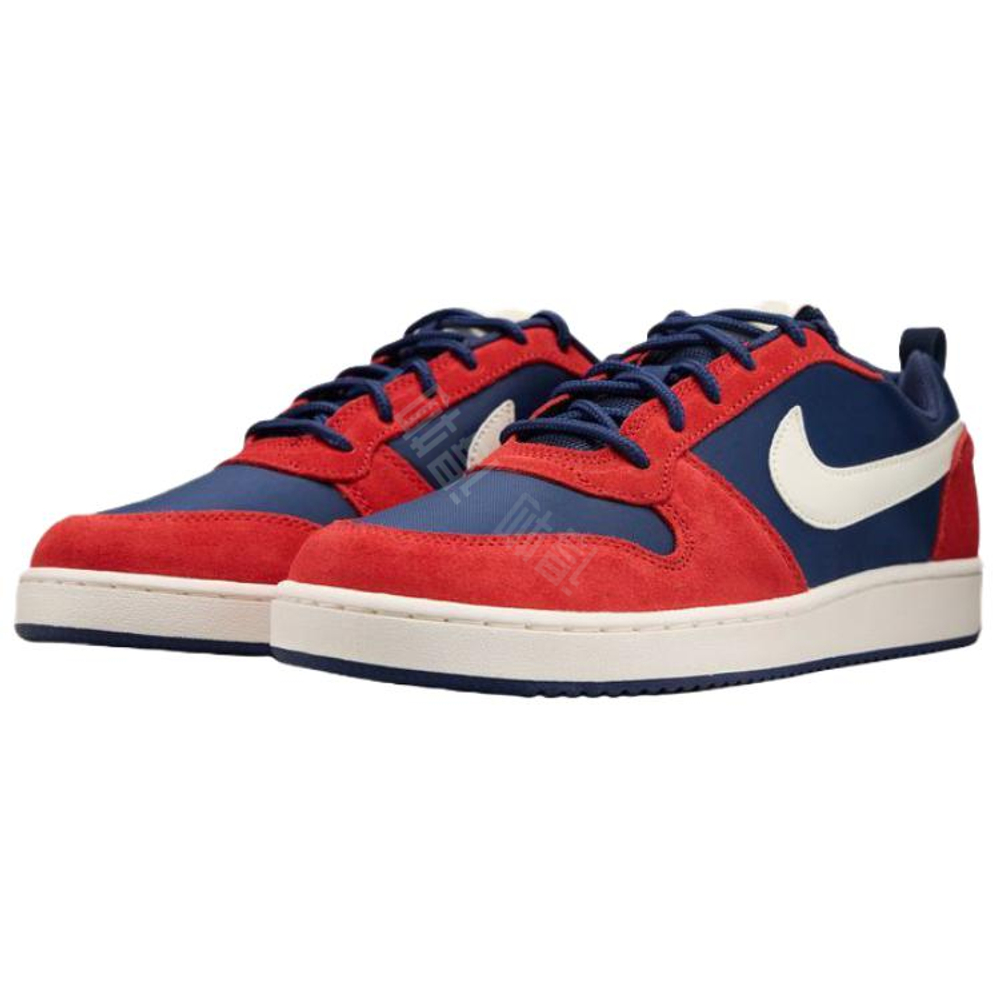 Мужские кроссовки Nike Court Borough Low Premium 'Midnight Navy Sail University Red' 844881-401