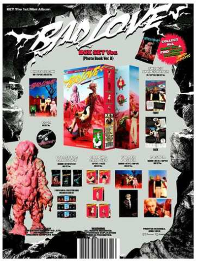 Альбом Key - BAD LOVE (photobook ver.)