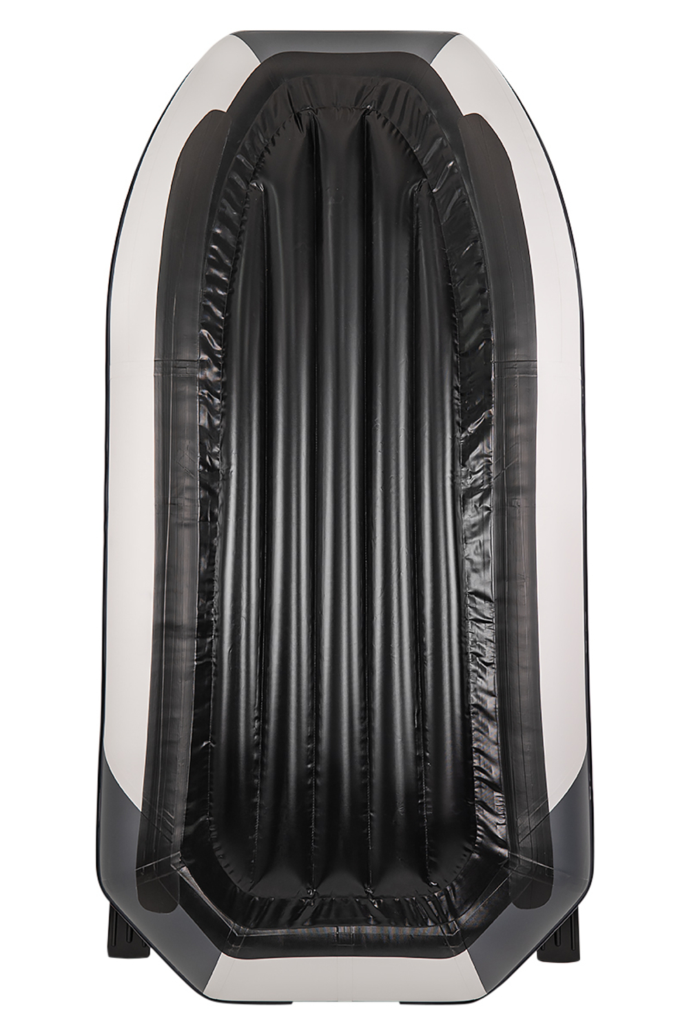 YACHTMAN-280 МНД НАДУВНОЕ ДНО (Яхтман) белый-серый (лодка ПВХ с усилением)