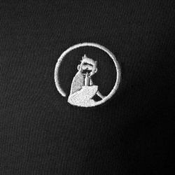 Мужское теннисное поло Quiet Please Ready To Serve T-Shirt Men - Black, White