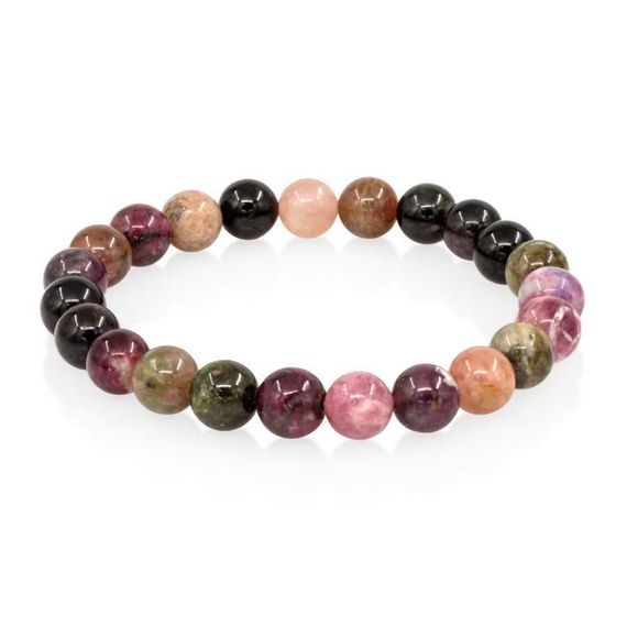 Браслет из натурального камня турмалина 8 мм