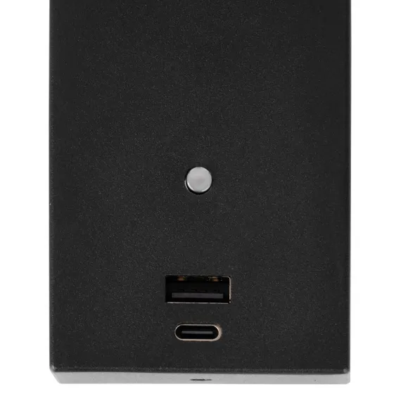 CL704431 Декарт Черный Св-к Настенный с USB