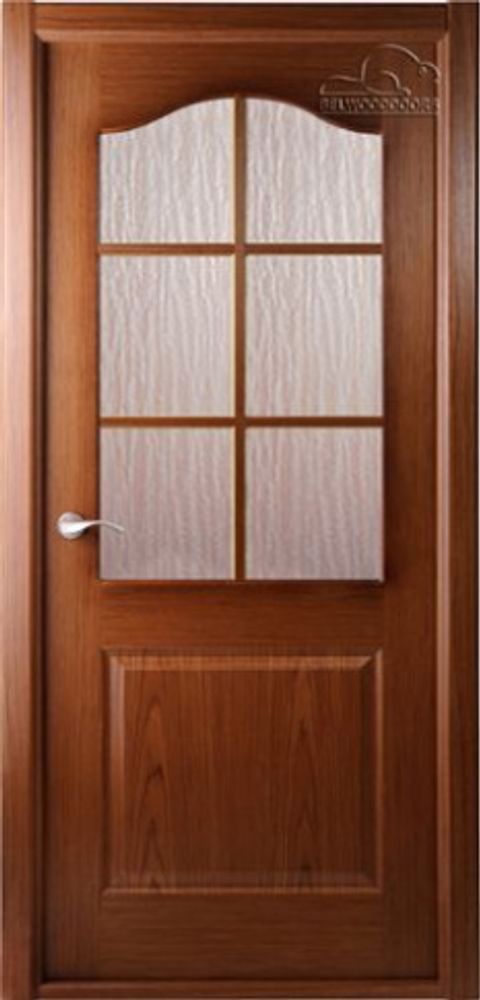 Дверь Капричеза / Цвет Орех / Кора дуба бронза / Двери Belwooddoors