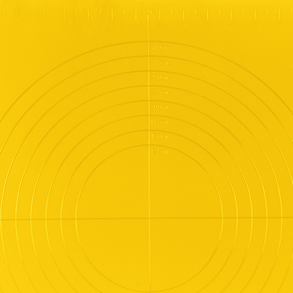 Коврик для замешивания теста foss, 37,7х57,4 см, желтый