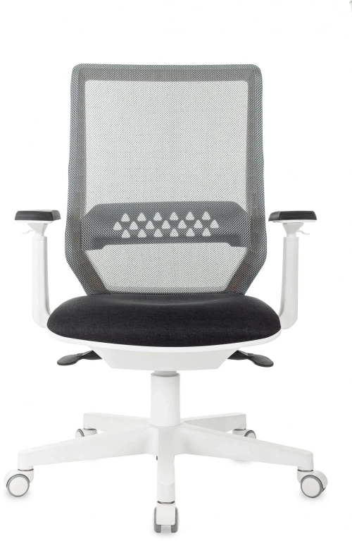 Кресло Бюрократ MC-W611N темно-серый TW-04 38-417 сетка/ткань крестов. пластик пластик белый