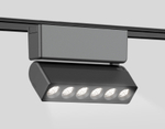 Светильник светодиодный трековый для шинопровода Magnetic Ultra Slim GV1469 BK черный IP20 6W 4200K 48V 24° 122*26*80