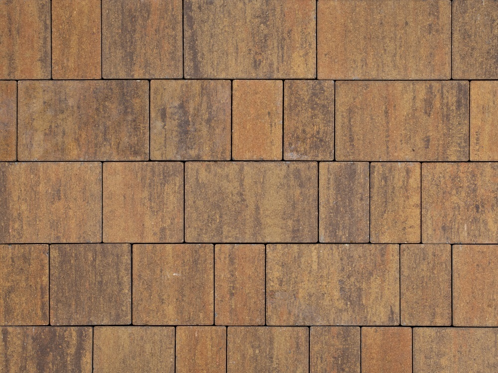 Тротуарная плитка ВАН, форма Квадрат 400*400, h=80мм