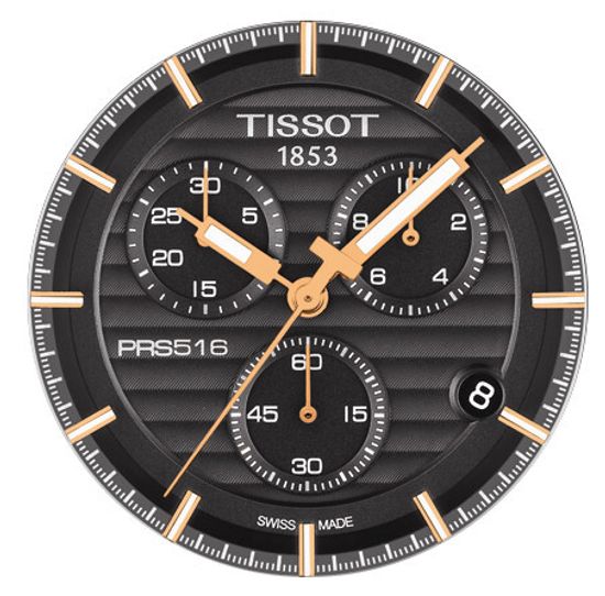 Tissot T100.417.36.051.00  PRS 516 циферблат