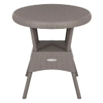 Стол круглый RATTAN Ola Dom серый 700х720мм