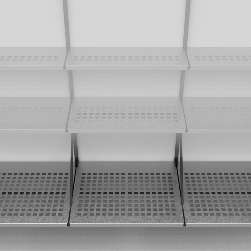 Металлическая полка IF глубиной 520 мм