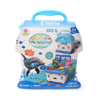 Игровой набор с Морскими животными, WL65518