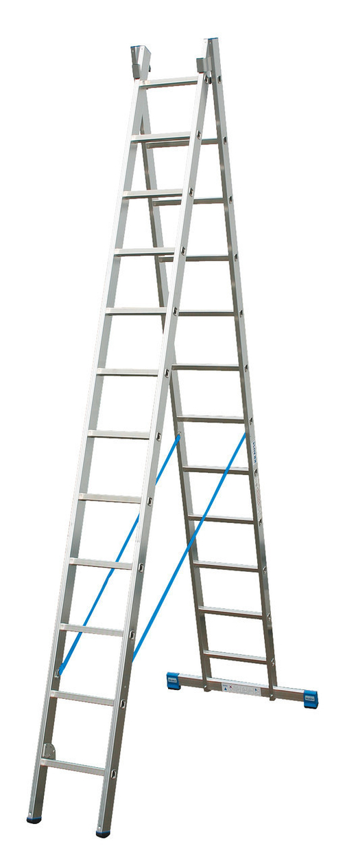 Трехсекционная универсальная лестница с допфункцией STABILO 3х10 (133762)