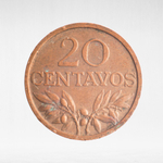 Portugal, 20 Centavos, 1969, VF