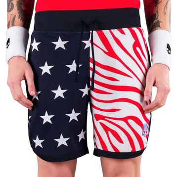 Мужские теннисные шорты Hydrogen Star Shorts Man - разноцветный