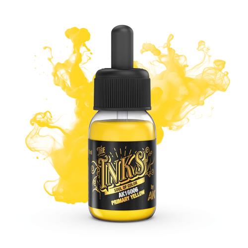 AK Interactive The INKS - Primary Yellow