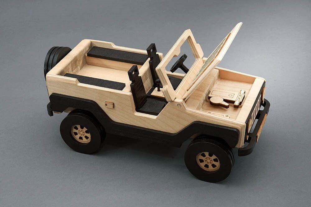 Внедорожник Off-Road от TARG - деревянный конструктор, сборная модель, 3d пазл