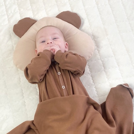 Ортопедическая подушка Teddy cream
