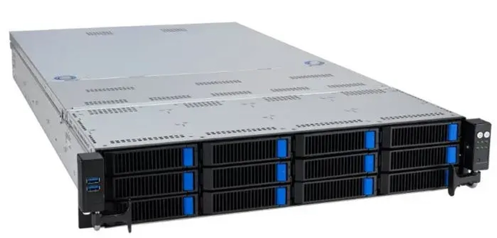 Серверная платформа ASUS  RS720A-E12-RS12/10G/2.6kW/8NVMe/GPU