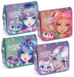 Кошелек для девочек серия Nenuphia, Nebulous Stars с картхолдером и отделением для монет