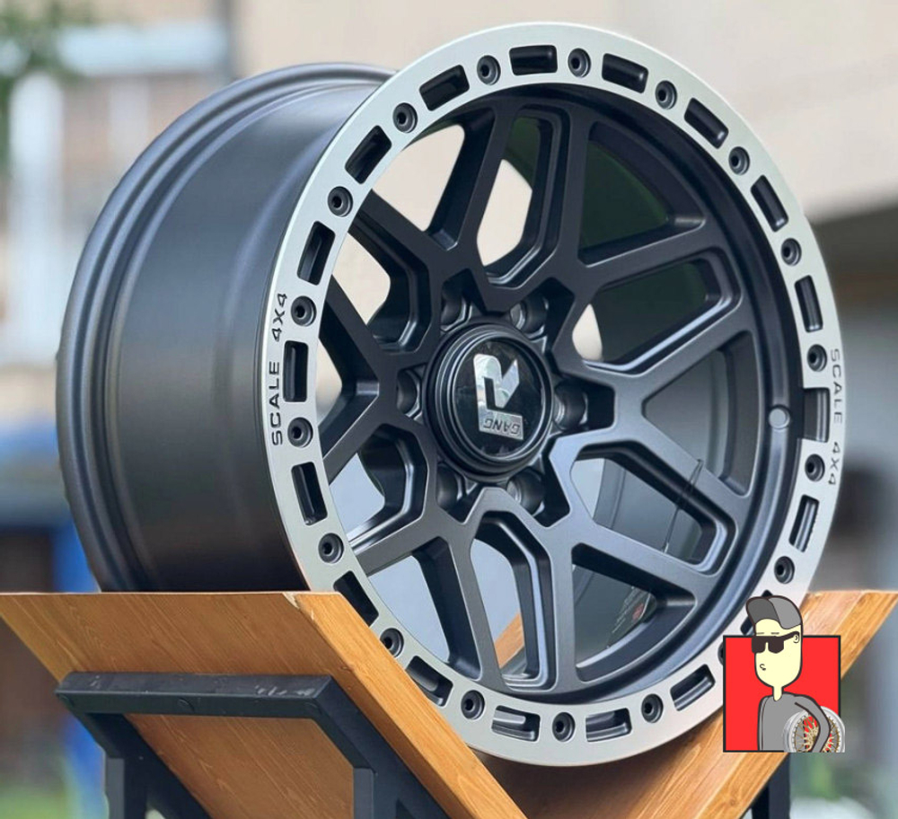 Комплект дисков Fuel Off-Road Scale 4x4 F7679 17x8.5 et-10 6x139.7