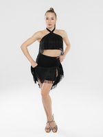 Юбка с воланами