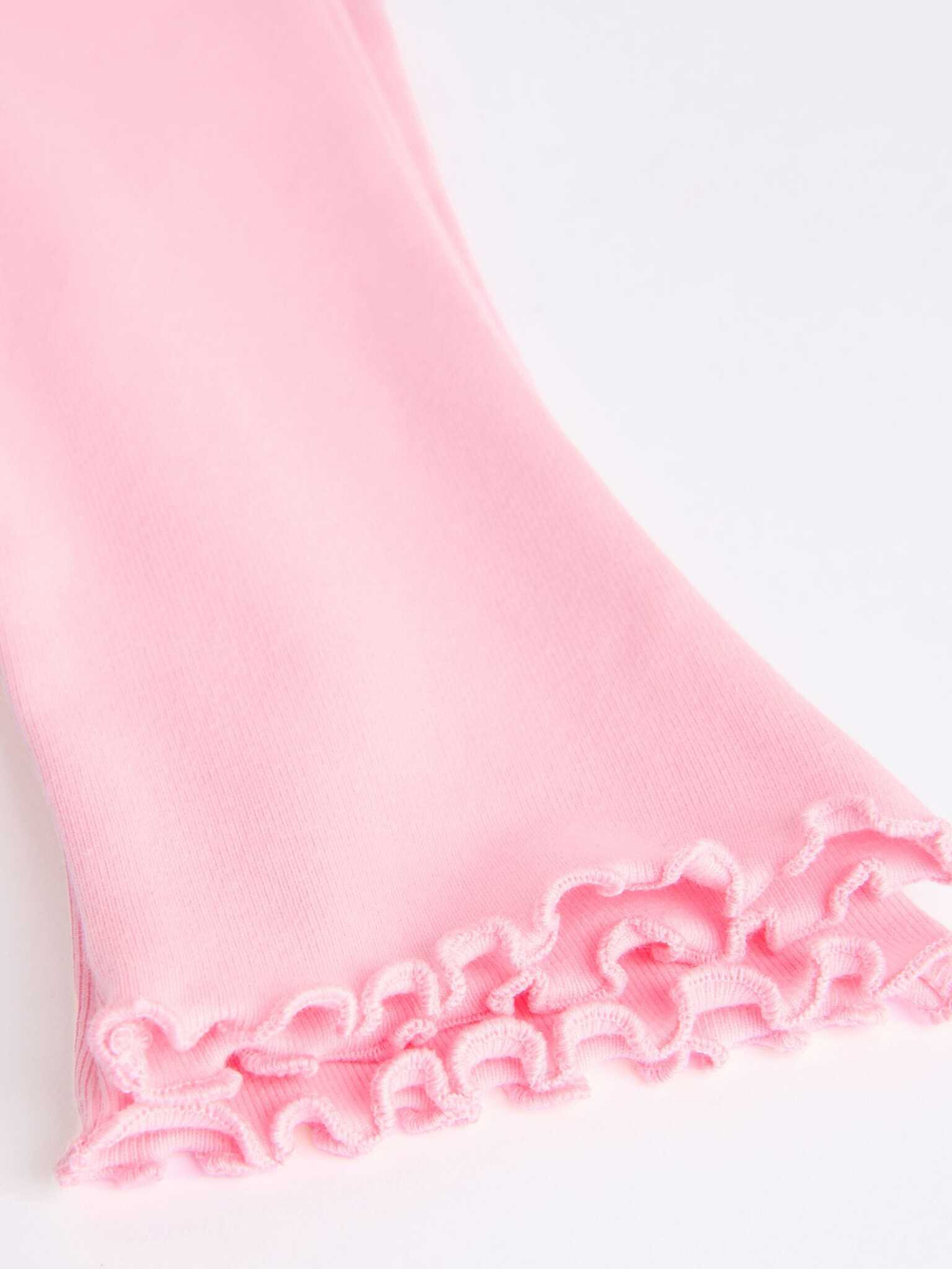 Толстовка флисовая и легинсы в комплекте для малышей Next 904-512, Розовый