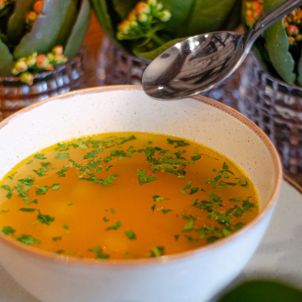 Суп с чечевицей