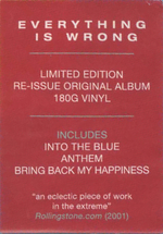 Moby / Everything Is Wrong (Limited Edition)(LP)