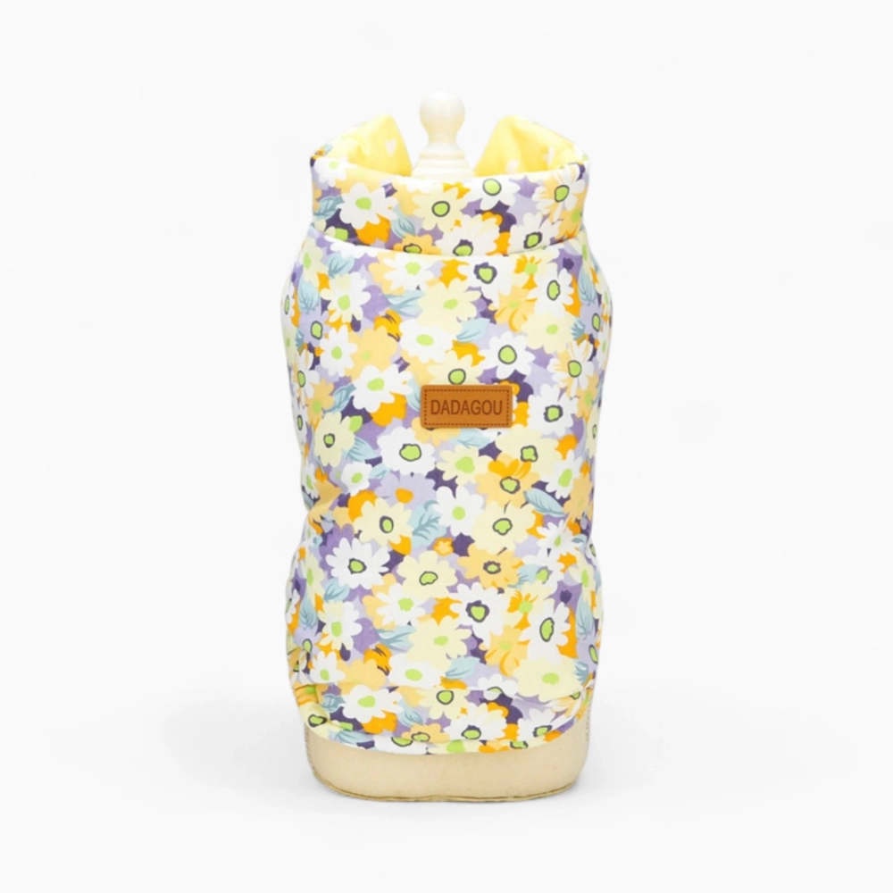 Жилетка двухстороняя «Flower bling»