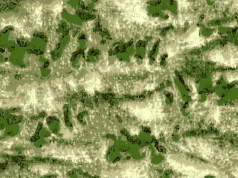 Ткань уличная-тентовая Prival Oxford 600 PU 1000, 230г/м2, камуфляж мох, 1.5х15м