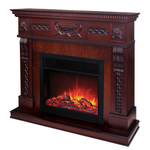 Каминокомплект Real Flame Corsica Lux 25,5/26 AO с очагом Moonblaze Deluxe Black