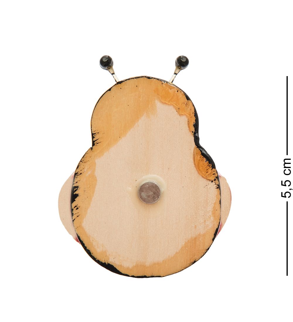 БК-16 Магнит «Божья коровка с крыльями» 40мм - Вариант A