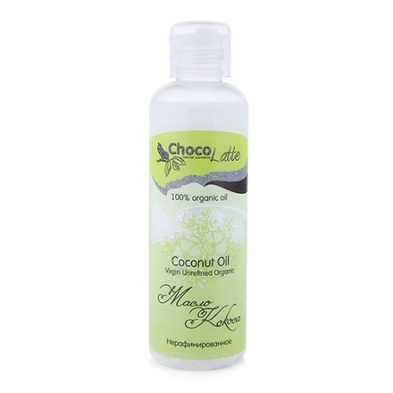 Масло КОКОСА/ Coconat Oil Virgin Unrefined Organic / нерафинированное, органик, TM ChocoLatte