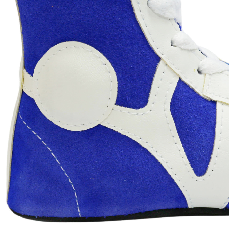 Самбовки RuscoSport RS001 замшевые синие