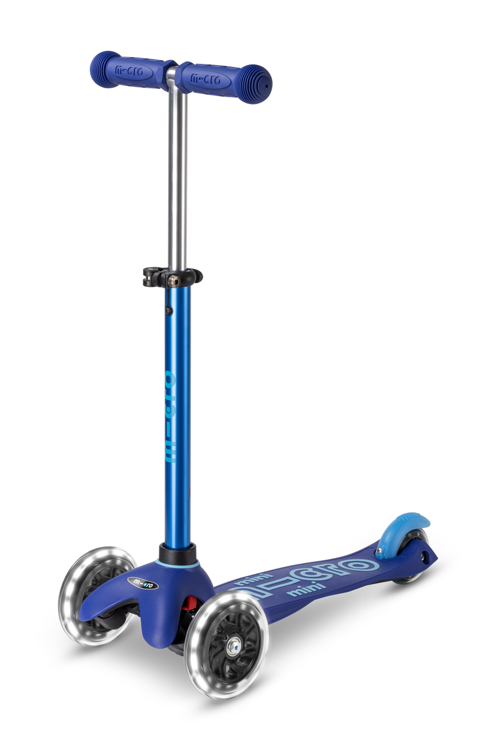 Самокат Mini Micro Deluxe LED Синий