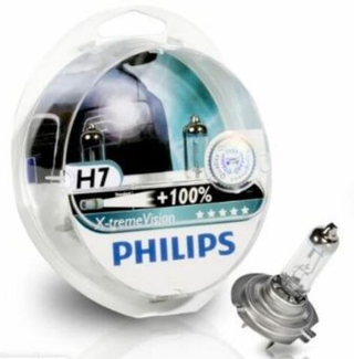 Автолампа H7 12V- 55W Philips (PX26d) (+100%) X-treme Vision (кт2шт) P-12972XVS2