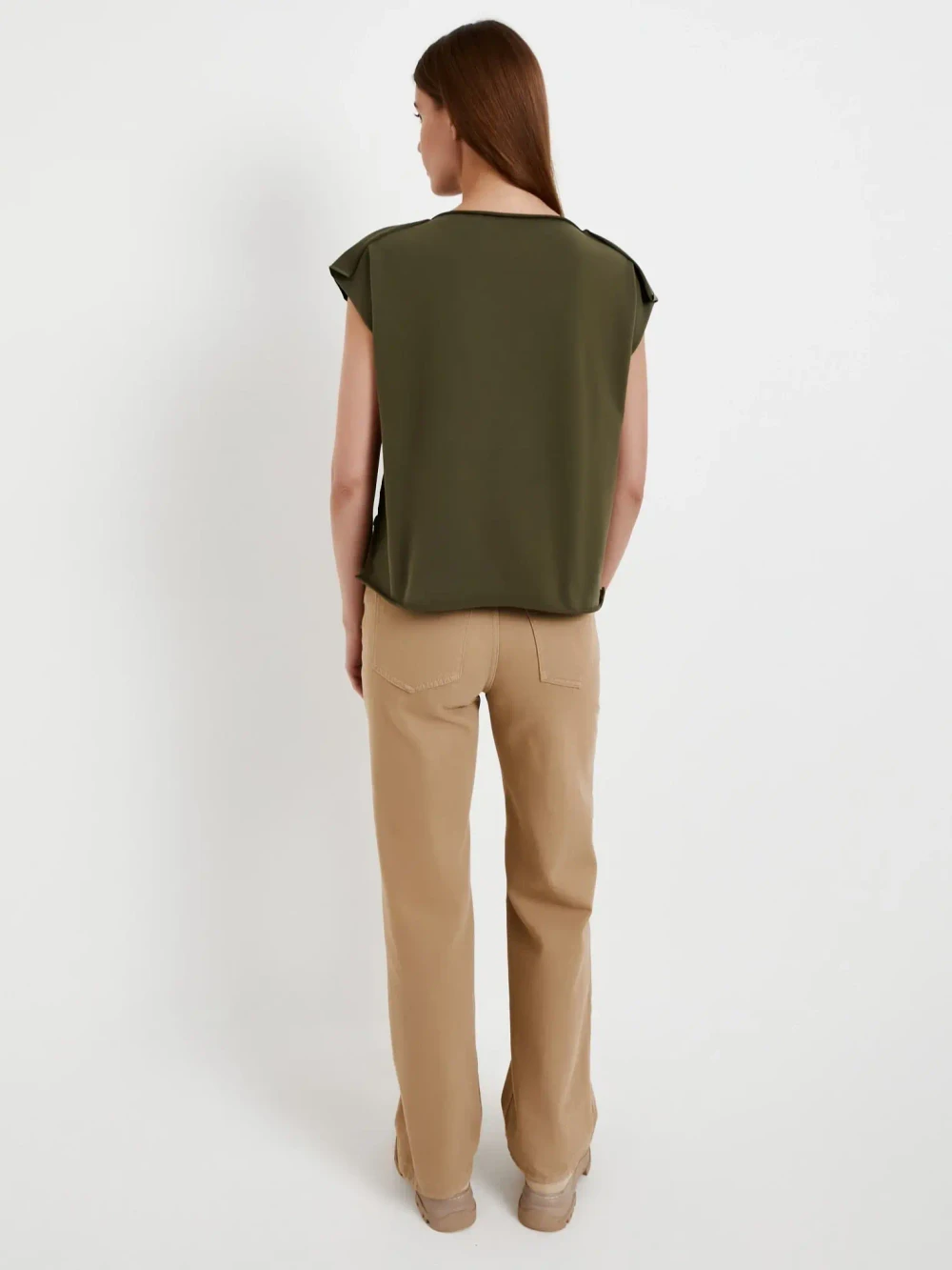 Футболка Квадрат Хаки