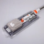 Швабра Gray с двумя насадками из микрофибры 37*12*120