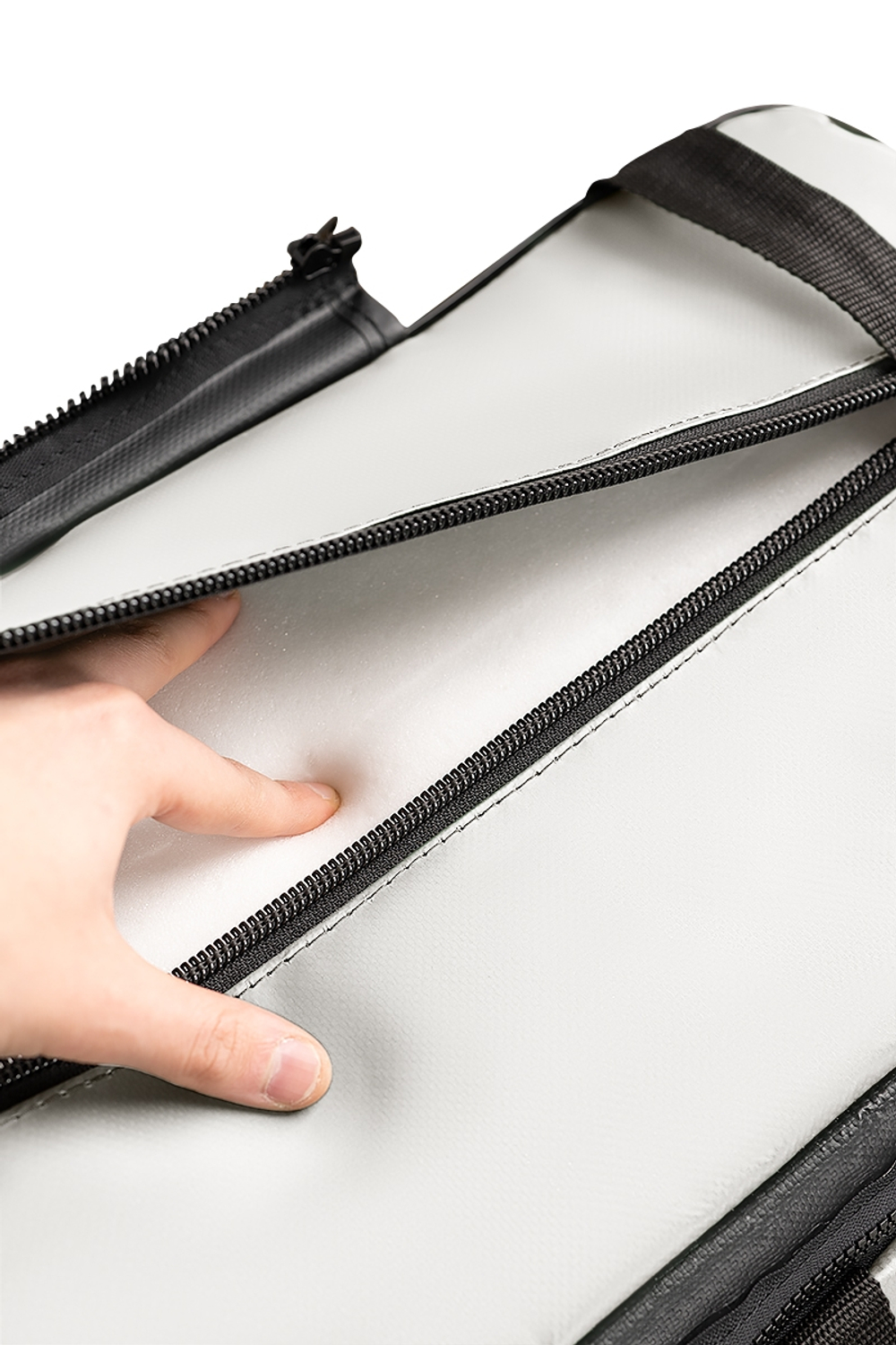 Накладки на банки комплект 91х25 БРОНЯ белый-черный