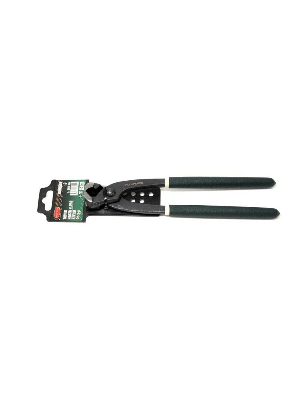 Клещи торцевые 9''-225мм, на пластиковом держателе RockForce##Rock FORCE RF-6971225