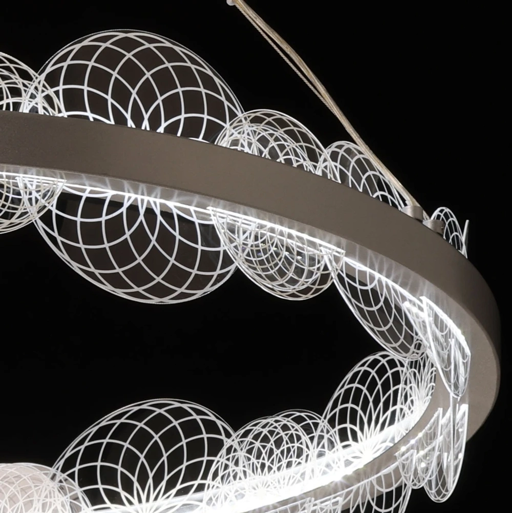 Подвесная люстра De Markt ПЛАТЛИНГ 661019001