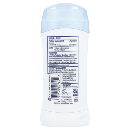 Dove, Дезодорант-антиперспирант, свежий, 74 г (2,6 унции)