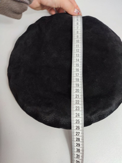 Берет замшевый