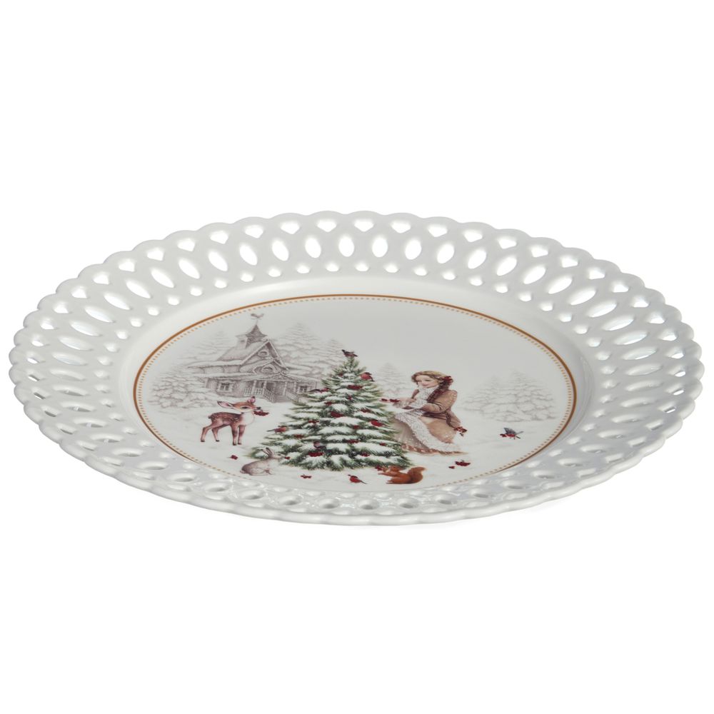 НАБОР ТАРЕЛОК ОБЕДЕННЫХ LEFARD "МОРОЗКО" 2 ШТ. 26,5 СМ (КОР=12НАБ.)