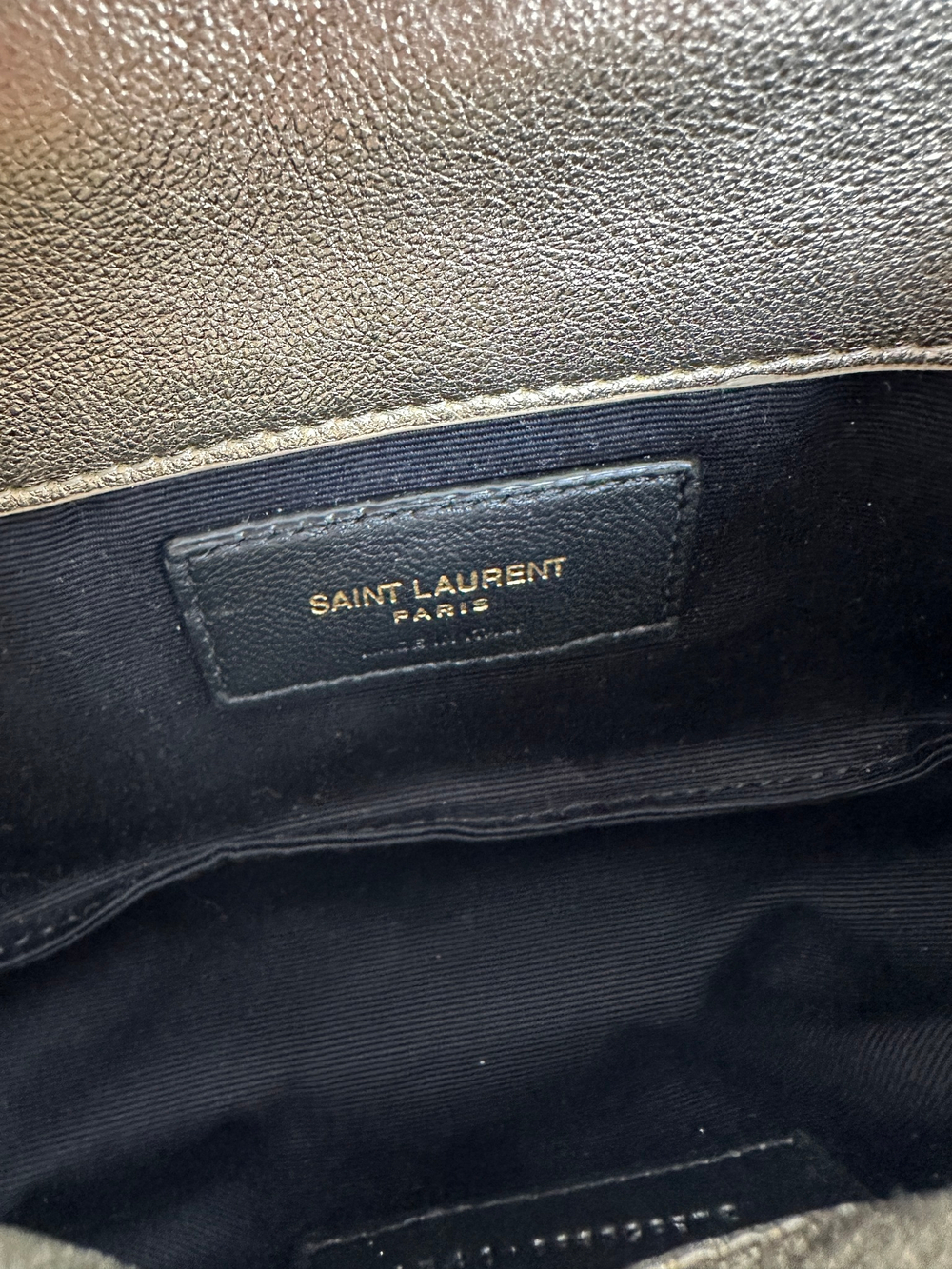 Клатч Saint Laurent LouLou Puffer Clutch Leather Small