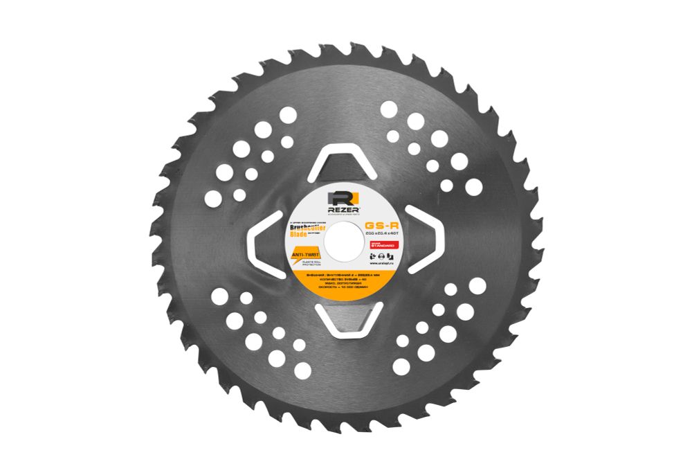 Нож для бензо/электрокосы GS-R-255x25.4x40T